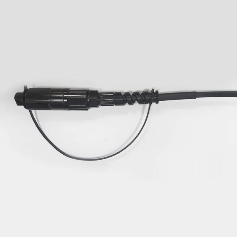 φ5mm kabel serat tahan air Optitap SC/APC Connector Patch Cord