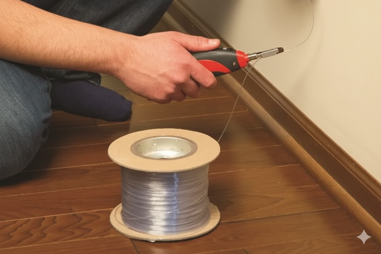 Bagaimana Cara Memasang Kabel Serat Optik Tak Terlihat Kelima?
