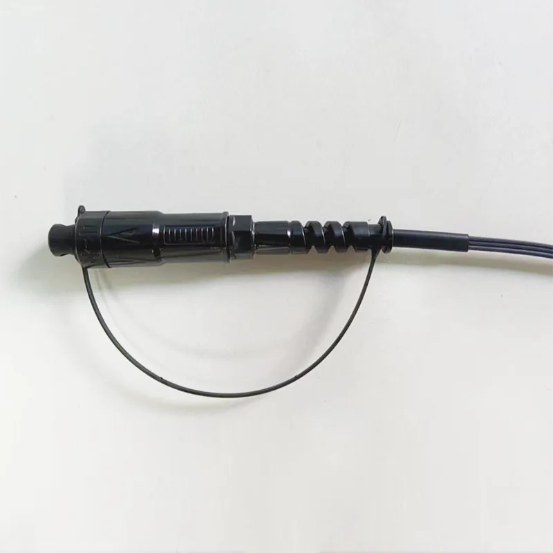 Kabel drop tahan air 5x2mm Mini SC/APC Connector Optical Patch Cords