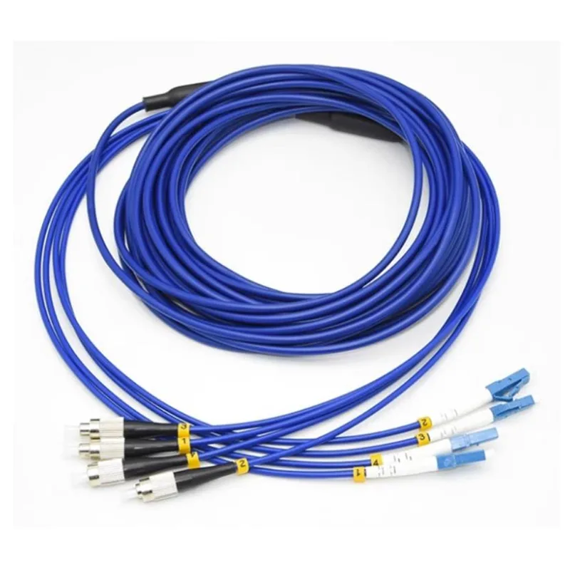 Quad FC/UPC-LC/UPC Tokoh Dielektrik Rodent-Proof Tokoh