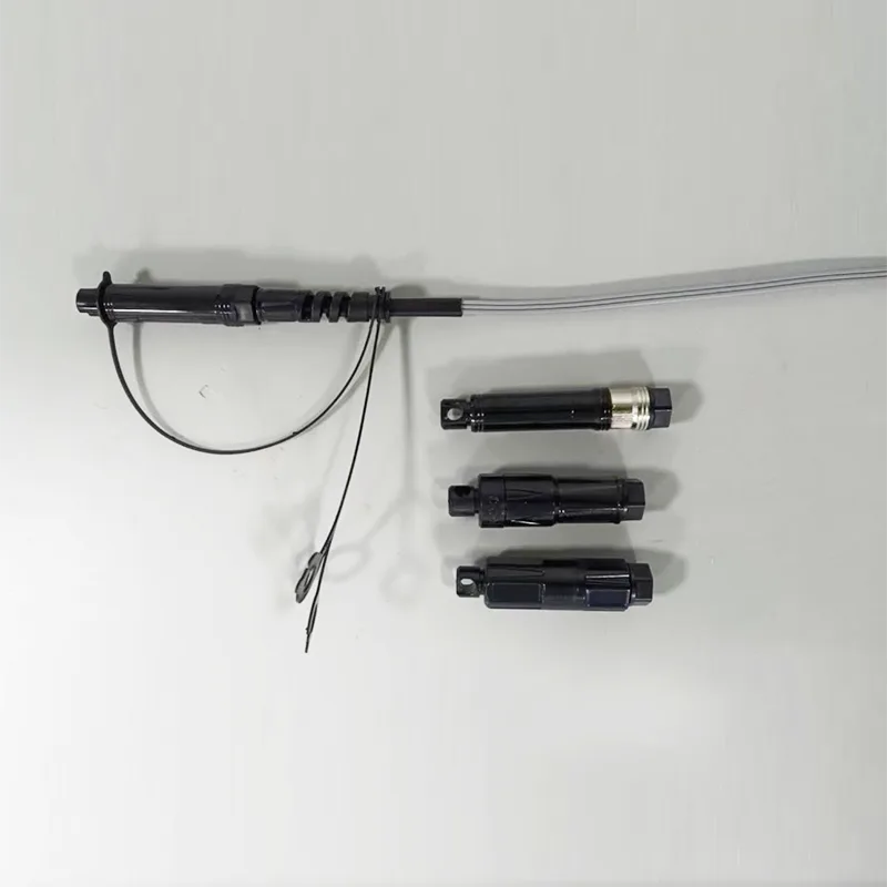 Tiga-dalam-satu kabel kabel drop tahan air (Accord Optitap/Mini SC/Slim SC Connector)